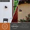 Vaxcel Chiasso Aluminum 1 Light Bronze Contemporary Outdoor Tube Wall Light T0655 - alternate 6